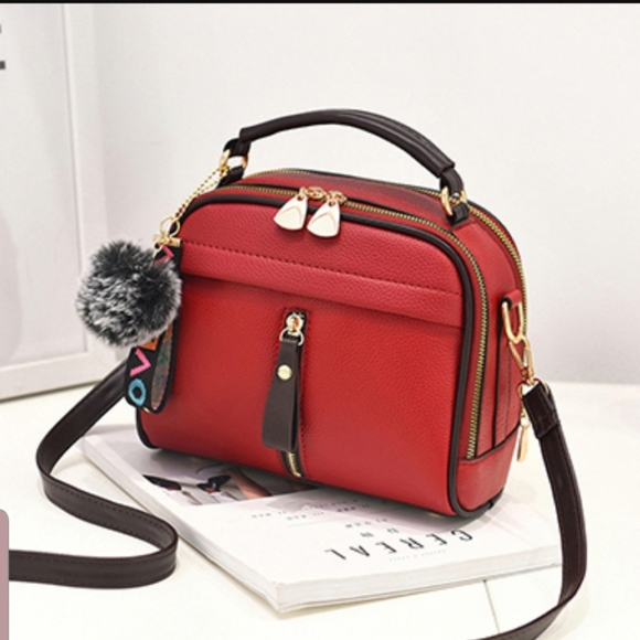 Handbags - Red Sporty Handbag